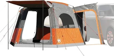 Produktbild von Autozelt für 4 Personen in Grün, wasserdichtes Autozelt grün für 4 Personen, praktisches Zelt für Camping und Reisen