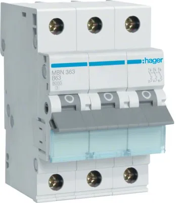 Immagine prodotto di Hager MBN363 Interruttore elettrico 3P (MBN363)