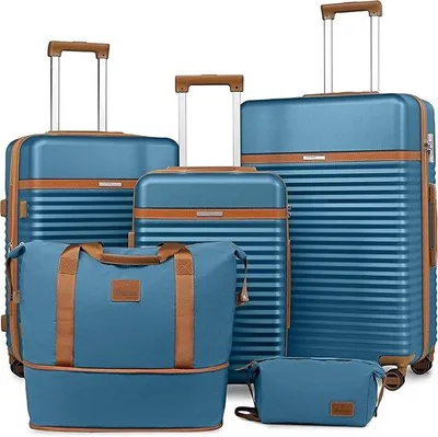 Productafbeelding van Joyway kofferset ABS harde schaal uitbreidbaar trolleykoffer set met 4 wielen en TSA-slot