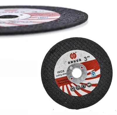 Obrázek produktu pro Rosfix Řezný Kotouč na Kov 76 mm – Otvor 10 mm, Přesné Řezání, Odolný | Pro Úhlové Brusky Animal pro, X-POWER 12V