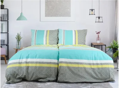 Produktbild von Renforcé-Baumwoll-Bettwäsche BEAUTIFUL SPRING farbig Bettwäsche-Dimension: 70 x 90 cm | 140 x 200 cm