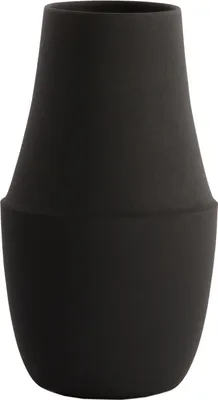 Produktbild von Luqaza - Vase Alen - Schwarz - 20x20x36.5cm