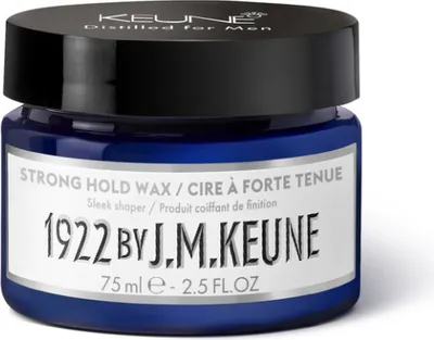 Zdjęcie produktu dla Keune 1922 Strong Hold Wax wosk do włosów mocno utrwalający 75 ml