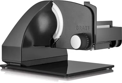 Produktbild von Graef Master M95 Allesschneider inkl. Messerabn.&Kombiaufsatz PRO eisenglimmergrau