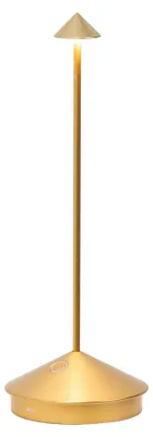 Obrázek produktu pro Pina Pro Gold, dobíjecí a stmívatelná stolní LED lampa - 2,2 W, 2200-2700-3000 K, IP54