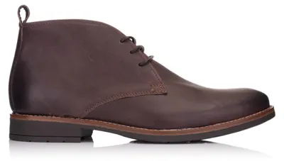 Productafbeelding van Omnio chukka boots donkerbruin waxed leer