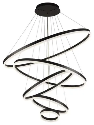 Productafbeelding van LED hanglamp met kabel + afstandsbediening, 210W - J4330/B
