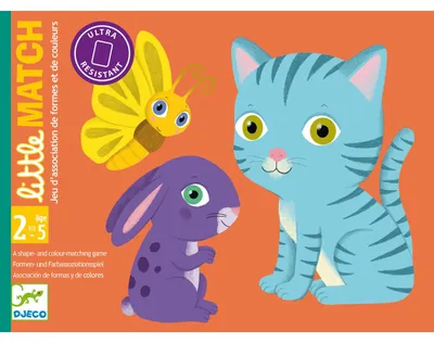 Produktbild von DJECO Kartenspiel für Kinder Little Match