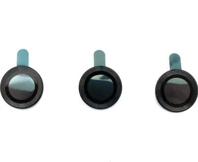 Produktbild von SYSTEM-S Kamera Schutz Linse Objektiv Abdeckung aus Glas für iPhone 12 Pro Max Schwarz
