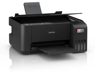 Produktbild von Epson EcoTank ET-2864, Tintenstrahl, Farbdruck, 5760 x 1440 DPI, Farbkopieren, A4, Schwarz