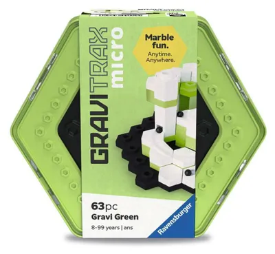 Obrázek produktu pro GraviTrax micro – Zelená (63 dílků)