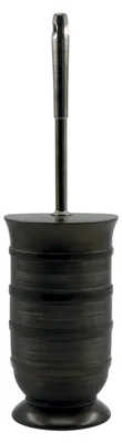 Produktbild von MSV 143420 Brosse de WC Dakar en polyresine, multicoloré, 30 x 20 x 15 cm, WC-Bürste & Halter, Schwarz, Polyresin, 105 mm, 105 mm, 360 mm