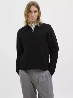 Obrázok produktu pre Jack & Jones Poloshirt Milano – tričko s dlhým rukávom a golierom