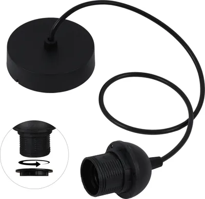 Produktbild von Flat Line 100 Schwarz Kegelschale 50 Schwarz