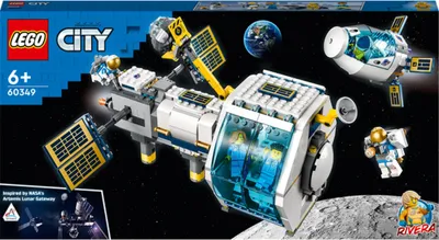 Zdjęcie produktu dla LEGO City Stacja kosmiczna na Księżycu, Zestaw do budowania, 6 lat(a), Plastik, 500 szt., 980 g
