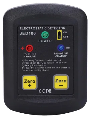 Produktbild von Elektrostatisches Spannungsmessgerät, Feldstärkemessgerät für statische Elektrizität, Vliesstoffe JED100