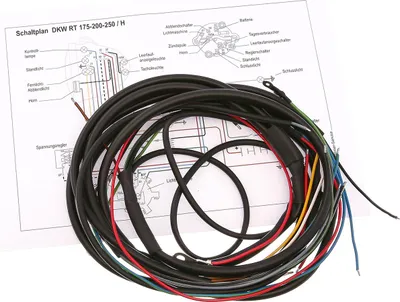 Immagine prodotto di Cablaggio adatto per RT175, RT200 (DKW) (con schema elettrico)