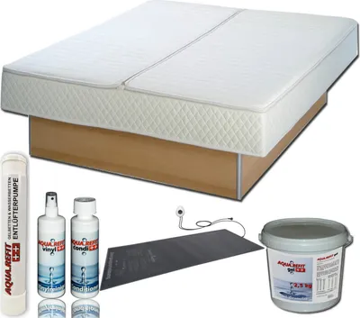 Produktbild von Gelbett Komplett Mono Softside Calesco Gel Heizung Podest 180x200 cm