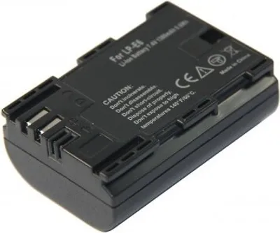Produktbild von OTB 8006983 Lithium Ionen (Li-Ion) Akku fÃ1/4r Canon Digitalkamera, 1300 mAh Kapazität, Akkutyp Canon LP-E6
