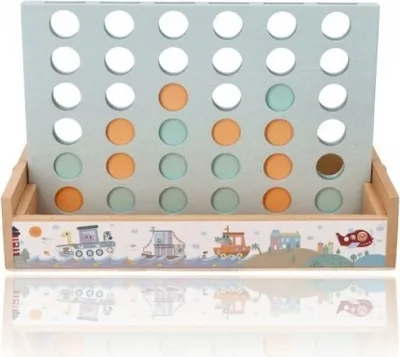 Produktbild von Adam Toys Logikspiel Vier in einer Reihe