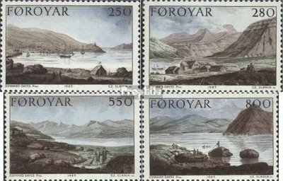Produktbild von Briefmarken Dänemark - Färöer 1985 Mi 112-115 (kompl.Ausg.) postfrisch Inseln