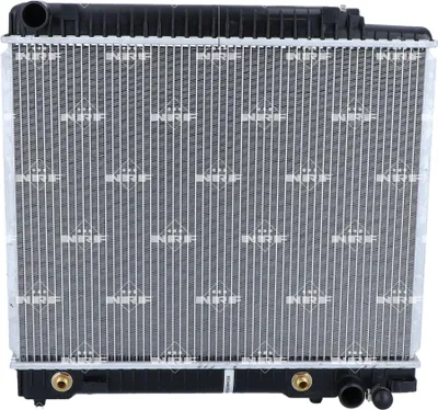 Produktbild von Kühler Motor Kühlrippen gelötet 535 - 427 mm Alu NRF für u.a. MERCEDES-BENZ 123