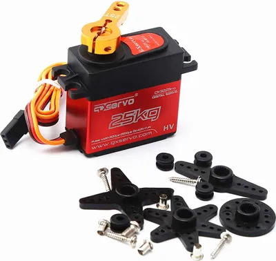 Zdjęcie produktu dla QY3225 25KG Metal Gear High Torque Waterproof Digital Servo dla 1/10 1/12 RC Car Traxxas HSP Car Boat Helicopter Robot Airplane