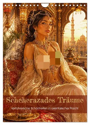 Produktbild von Scheherazades Träume (Wandkalender 2027 DIN A4 hoch), CALVENDO Monatskalender