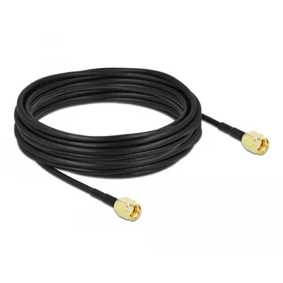 Produktbild von DELOCK Antennenkabel RP-SMA Stecker zu RP-SMA Stecker LMR