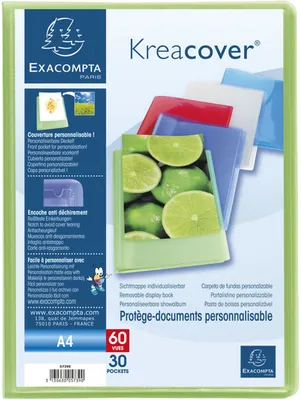 Produktbild von EXACOMPTA Sichtmappe "Kreacover® Chromaline" 12 Stück Verkaufseinheit 666422 3130630057390