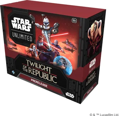 Zdjęcie produktu dla Star Wars Unlimited Twilight of the Republic Prerelease Box