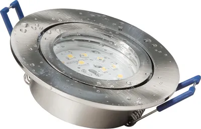 Produktbild von LED-Einbauleuchte McShine "Flatty", Ø83mm, 5W, 400lm, warmweiß, IP44