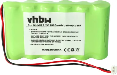 Produktbild von vhbw Akku kompatibel mit Compex Sport 3 Vascular, Sport 3, Sport Tens, Sport 400, Top Fitness Medizintechnik (1800 mAh, 7,2 V, NiMH)