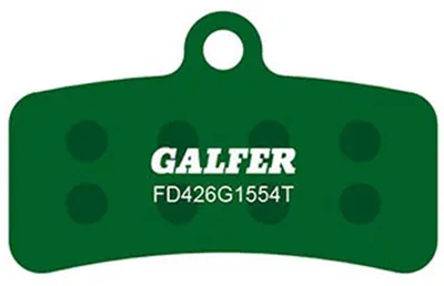 Produktbild von Galfer Discbeläge Pro kompatibel mit Shimano Saint/ZEE 2 pcs. grün