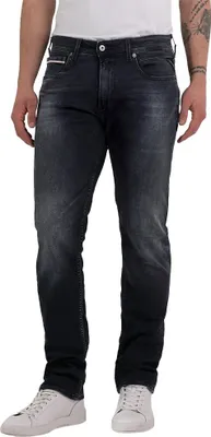 Produktbild von Replay Grover Straight Fit Jeans, Schwarz 33W x 30L