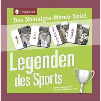 Produktbild von Legenden des Sports - Das Memo-Spiel für Senioren