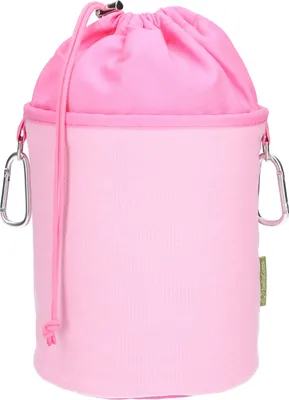 Produktbild von Wäscheklammerbeutel Canvas mit 2 Karabinerhaken - Rosa-Pink