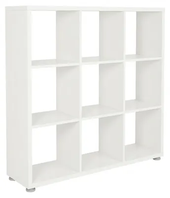 Immagine prodotto di Libreria Scomparti Moderna Mobile Soggiorno Legno 99.5x24x90 cm.Colore:bianco