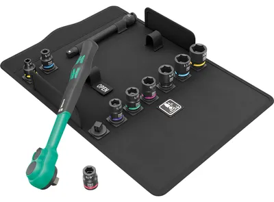 Produktbild von Wera 05005531001, 9 Stück(e), Schwarz, Grün, Schwarz, Grün, Tschechische Republik, 1,34 kg, 28 cm