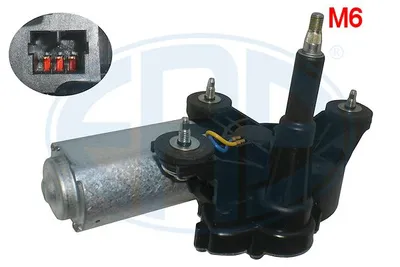 Produktbild von ERA 460267 Wischermotor Hinten für FORD KA (RU8) für FIAT 500 (312) 500 C (312) für ABARTH 500 / 595 / 695 Schrägheck (312)
