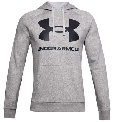 Produktbild von Under Armour - "Rival" Kapuzenpullover für Herren MR1103 (S) (Grau)
