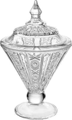 Produktbild von Clayre & Eef Glastopf Ø 12x19 cm Transparant Glas