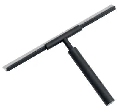 Produktbild von Gedy THOR Duschabzieher, schwarz matt