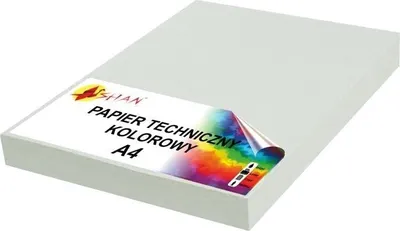 Zdjęcie produktu dla Papier techniczny A4 260g szary2 50 arkuszy