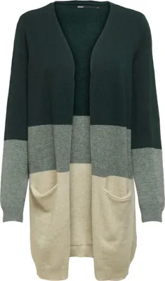 Produktbild von ONLY Lange Strickjacke mit Taschen Knitted Cardigan Langarm Basic ONLQUEEN Größe: 36