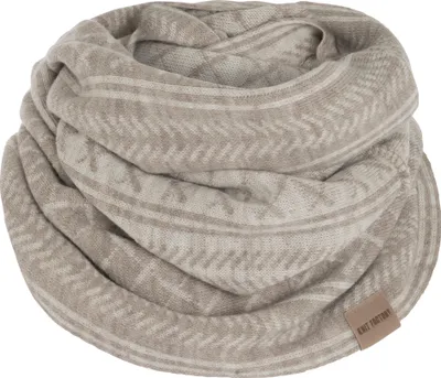 Produktbild von Knit Factory Dusk Loop Schal - Iced Clay/Beige - One Size