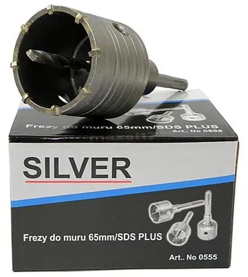 Obrázok produktu pre Strieborná korunka sds-plus 65 mm