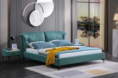Immagine prodotto di Camera da letto comodini 3 pezzi set design letti legno letto matrimoniale nuovo