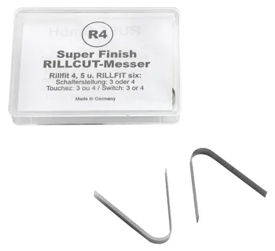 Immagine prodotto di Lama da taglio per rubber cut,set coltello da taglio per pneumatici, lama profilata, lama filettatore pneumatici, R4 8–16 mm, 20 pezzi