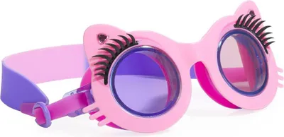Produktbild von Bling2O Schwimmbrille Kinder Pawdry Hepburn rosa UV-Schutz